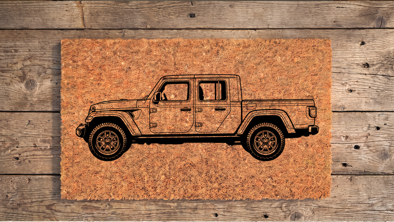 Jeep Gladiator (JT) Inspired Floor Mat