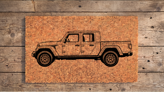 Jeep Gladiator (JT) Inspired Floor Mat