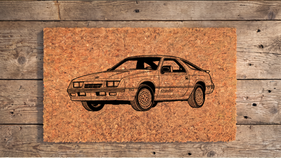 Dodge Daytona Inspired Floor Mat