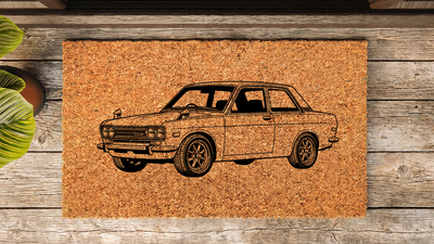 Datsun 510 Inspired Doormat