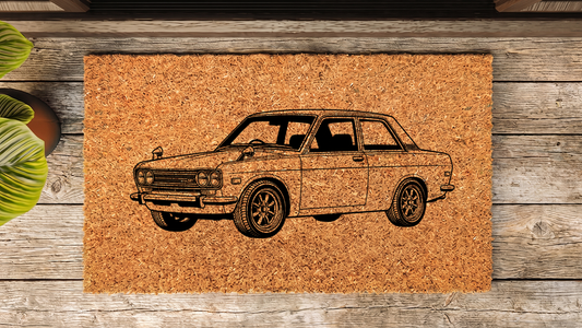 Datsun 510 Inspired Doormat