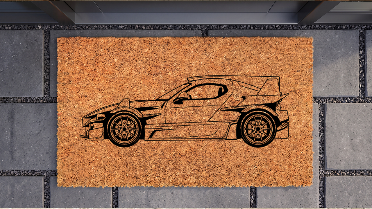 Ariel HIPERCAR Inspired Floor Mat