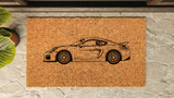 Porsche 981 Cayman GT4 Inspired Floor Mat