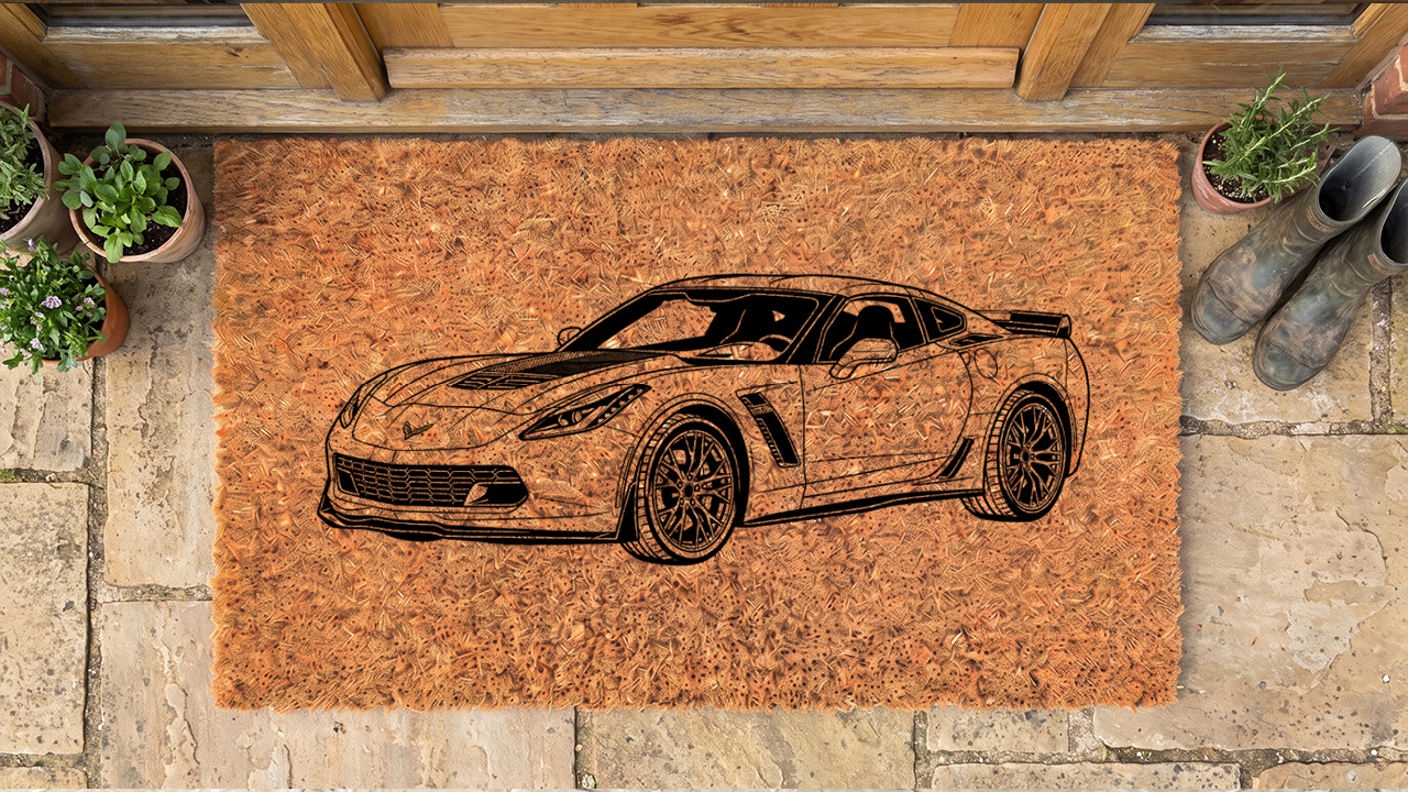 Chevrolet Corvette Z06 (C7) Inspired Floor Mat