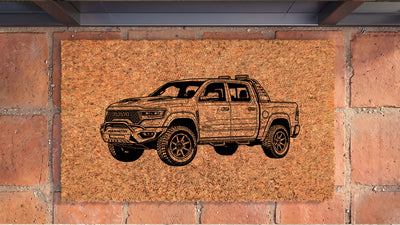Hennessey Mammoth Inspired Door Mat