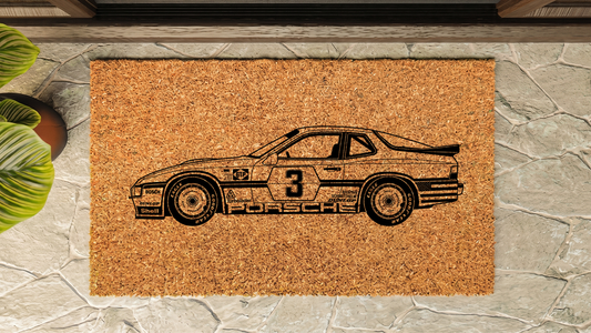 Porsche 924 GTP Inspired Floor Mat