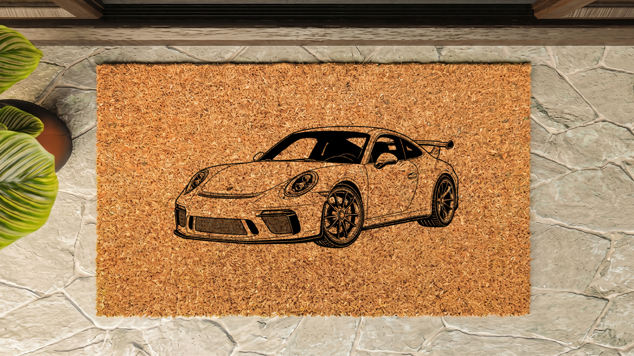 Porsche 991 GT3 Inspired Floor Mat