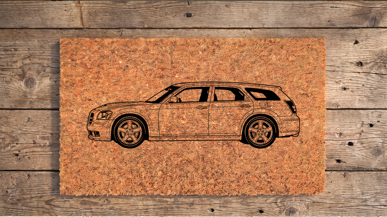 Dodge Magnum SRT8 Inspired Floor Mat