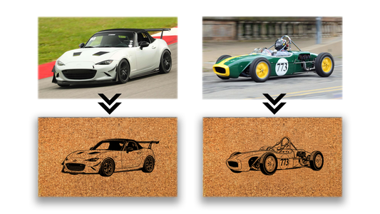 Custom Car Doormat