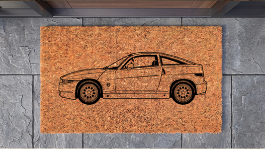 Alfa Romeo SZ Zagato Inspired Floor Mat