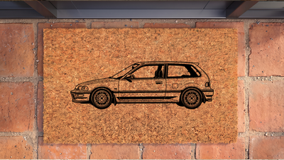 Honda Civic Si EF Inspired Floor Mat