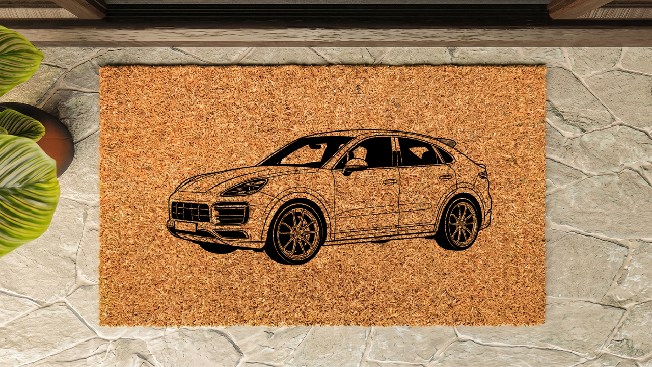 Porsche Cayenne Turbo GT Inspired Floor Mat