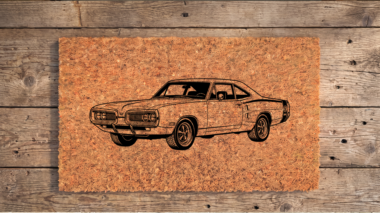 Dodge Coronet Super Bee Inspired Floor Mat