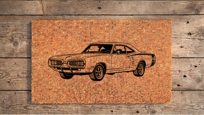 Dodge Coronet Super Bee Inspired Floor Mat