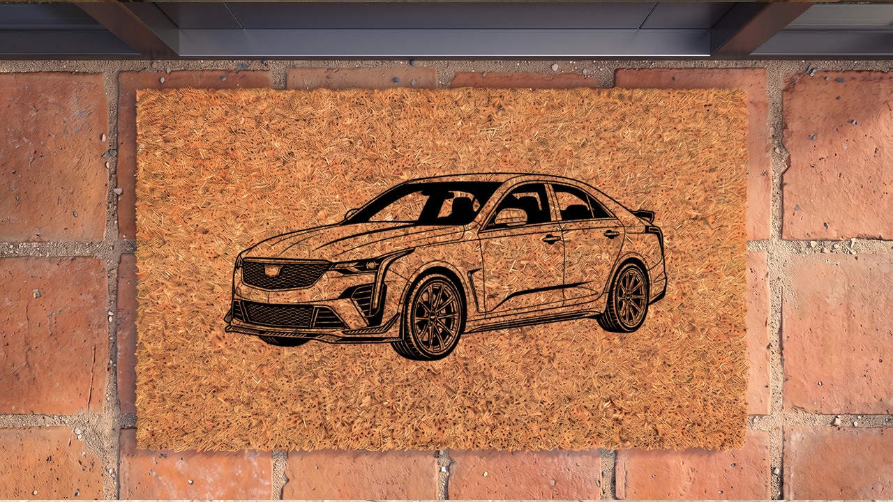 Cadillac CT4-V Blackwing Inspired Floor Mat