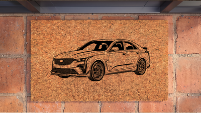 Cadillac CT4-V Blackwing Inspired Floor Mat