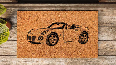 Pontiac Solstice Inspired Door Mat