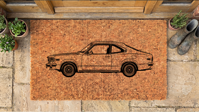 Mazda RX-3 Inspired Floor Mat