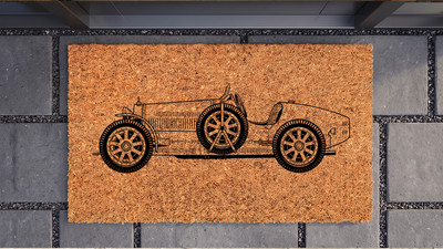 Bugatti Type 35 Inspired Floor Mat