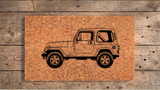 Jeep Wrangler (YJ) Inspired Floor Mat