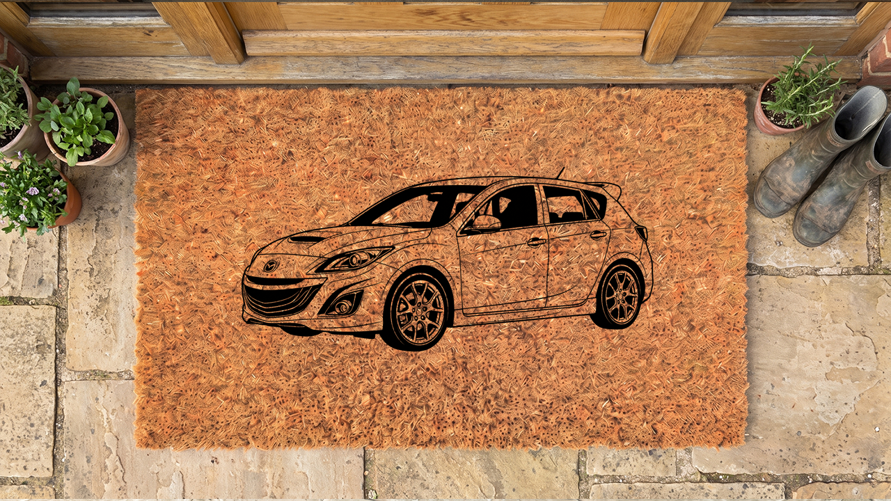 Mazda Mazdaspeed3 (2nd Gen) Inspired Floor Mat