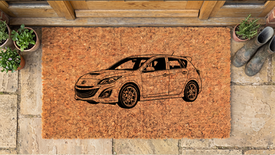 Mazda Mazdaspeed3 (2nd Gen) Inspired Floor Mat