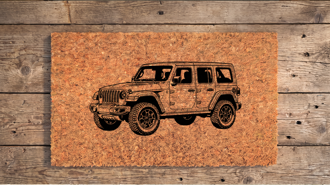 Jeep Wrangler (JL) Inspired Floor Mat