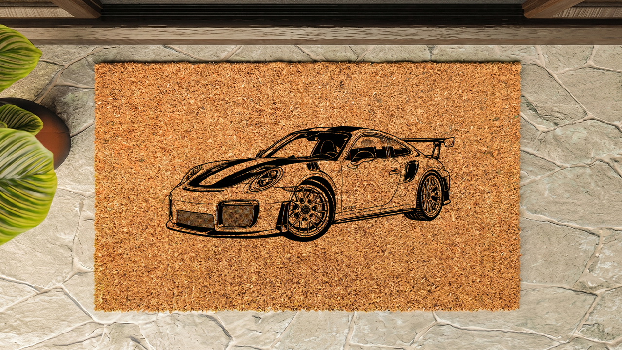 Porsche 991 GT2 RS Inspired Floor Mat
