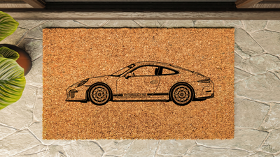 Porsche 991 R Inspired Floor Mat