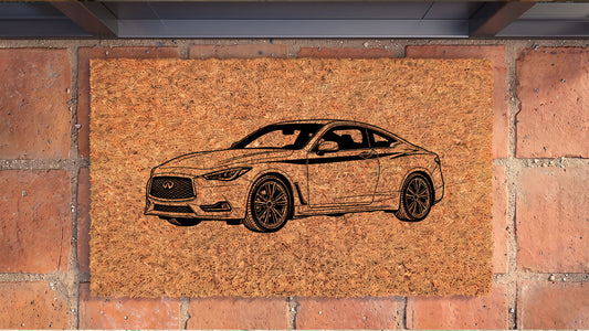 Infiniti Q60 Inspired Door Mat
