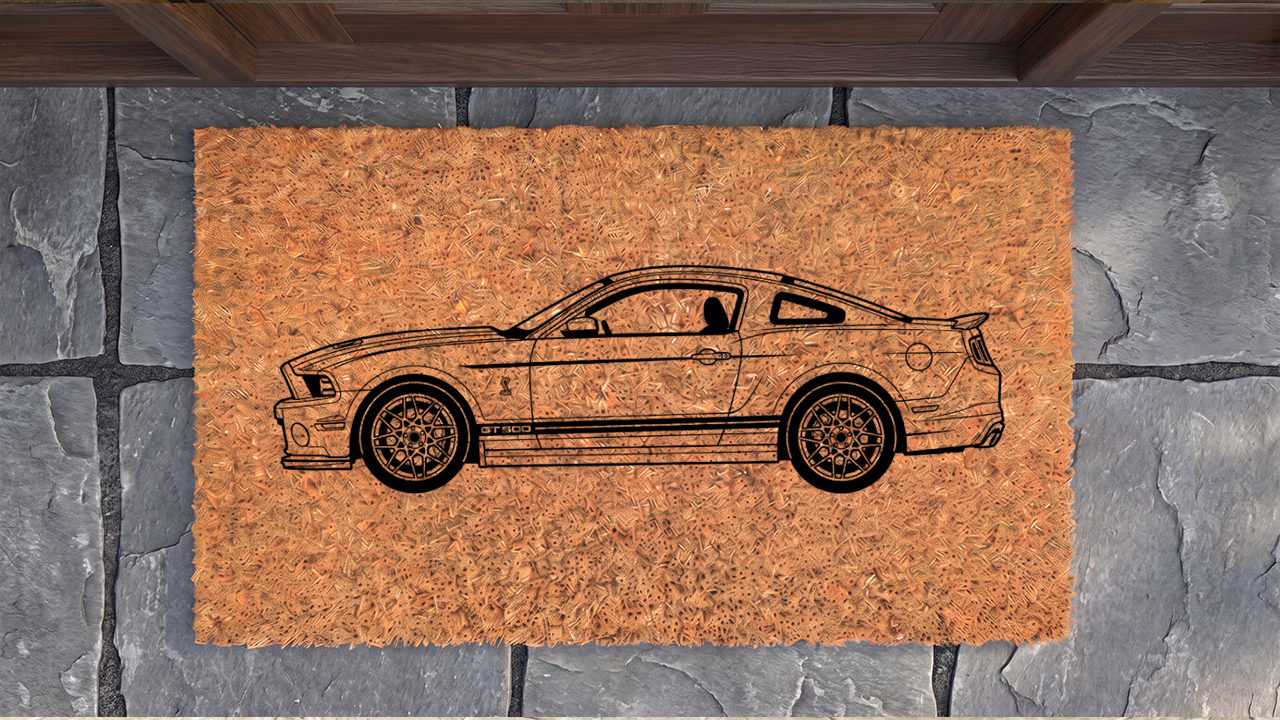 Ford Shelby GT500 (S197) Inspired Floor Mat
