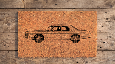 Dodge Monaco Inspired Floor Mat