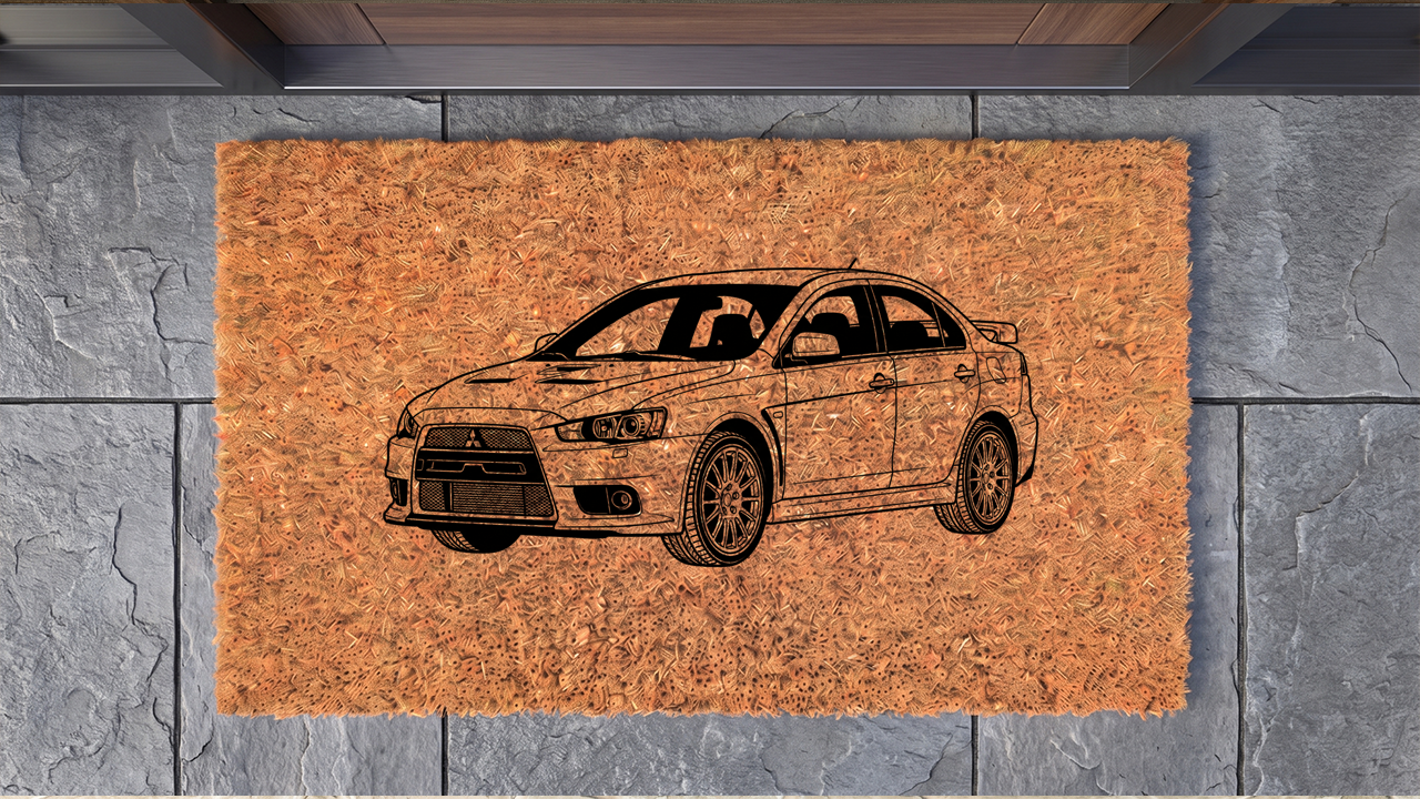 Mitsubishi Lancer Ralliart Inspired Floor Mat
