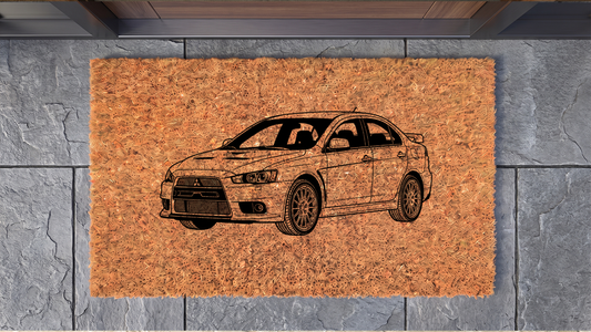 Mitsubishi Lancer Ralliart Inspired Floor Mat
