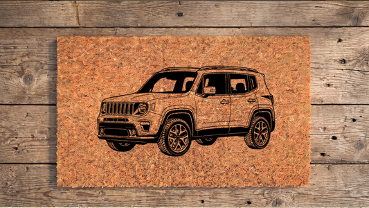 Jeep Renegade Inspired Floor Mat