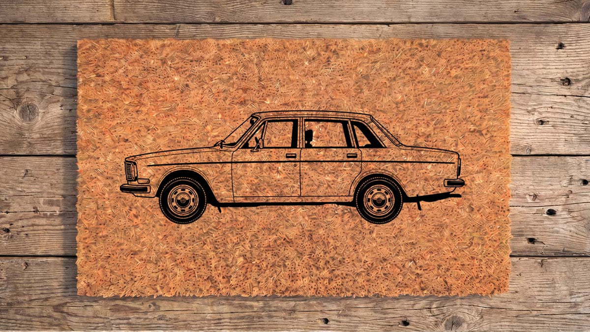 Volvo 140 Series Inspired Doormat