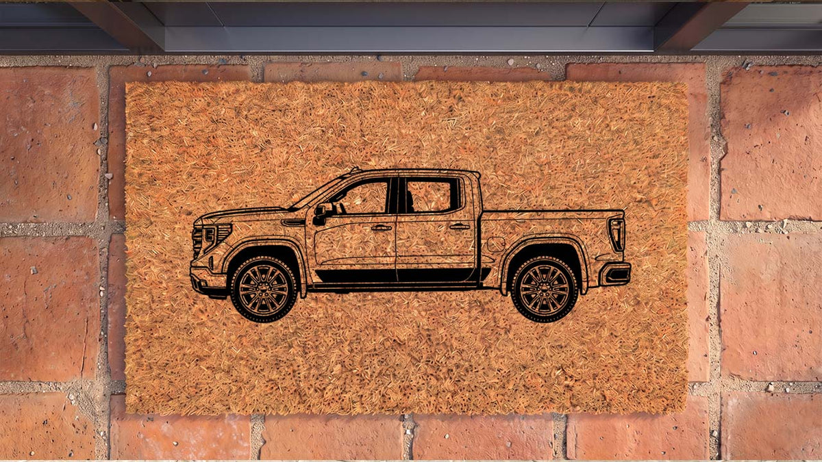 GMC Sierra Inspired Door Mat
