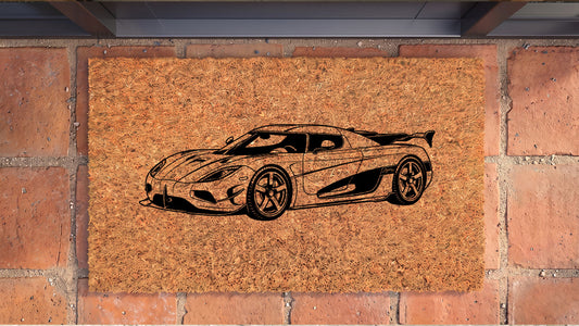 Koenigsegg Agera RS Inspired Door Mat
