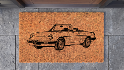 Alfa Romeo Spider (105 Series) Inspired Floor Mat