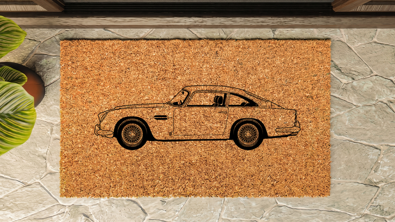 Aston Martin DB5 Inspired Floor Mat