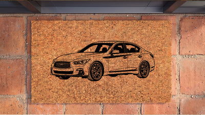 Infiniti Q50 Inspired Door Mat