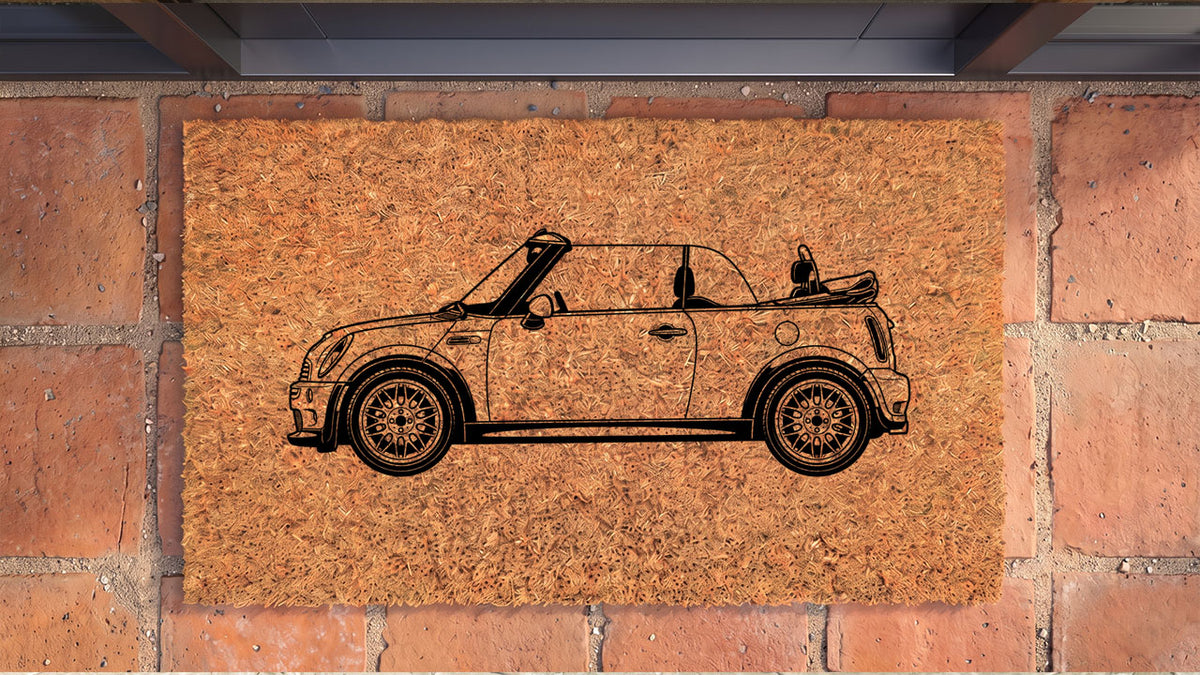 MINI Convertible (R52) Inspired Door Mat