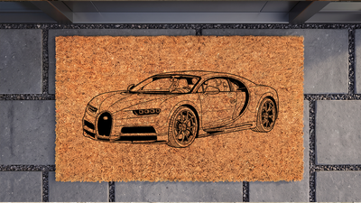 Bugatti Chiron Inspired Floor Mat