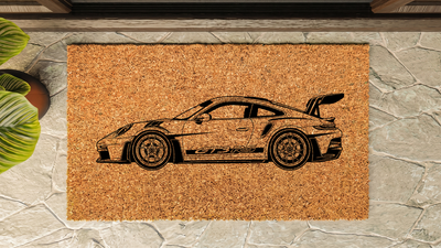 Porsche 992 GT3 RS Inspired Floor Mat