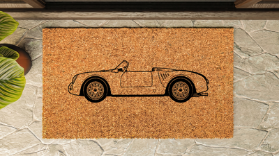 Porsche 550 Inspired Floor Mat