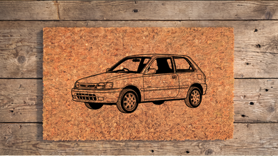 Toyota Starlet Inspired Floor Mat