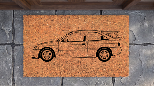 Ford Escort RS Cosworth Inspired Floor Mat