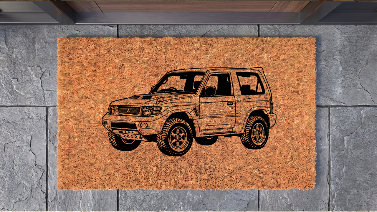 Mitsubishi Pajero Evolution (V55W) Inspired Floor Mat