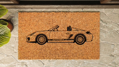 Porsche 987 Boxster Spyder Inspired Floor Mat