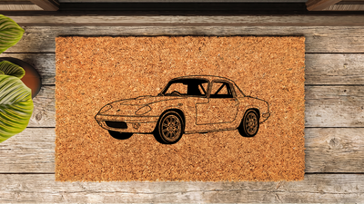 Lotus Elan Inspired Floor Mat